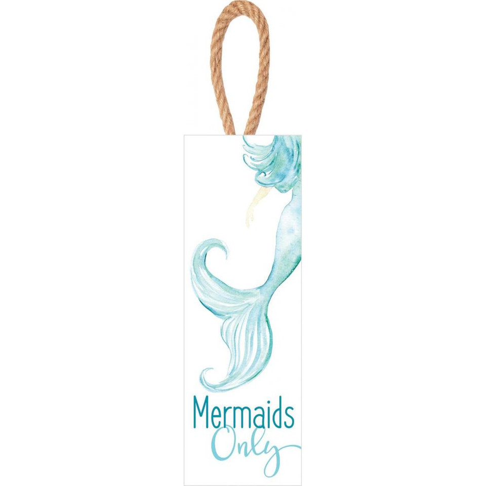 Mermaid Wall Signs - Mermaids Welcome Sign - California Seashell Co