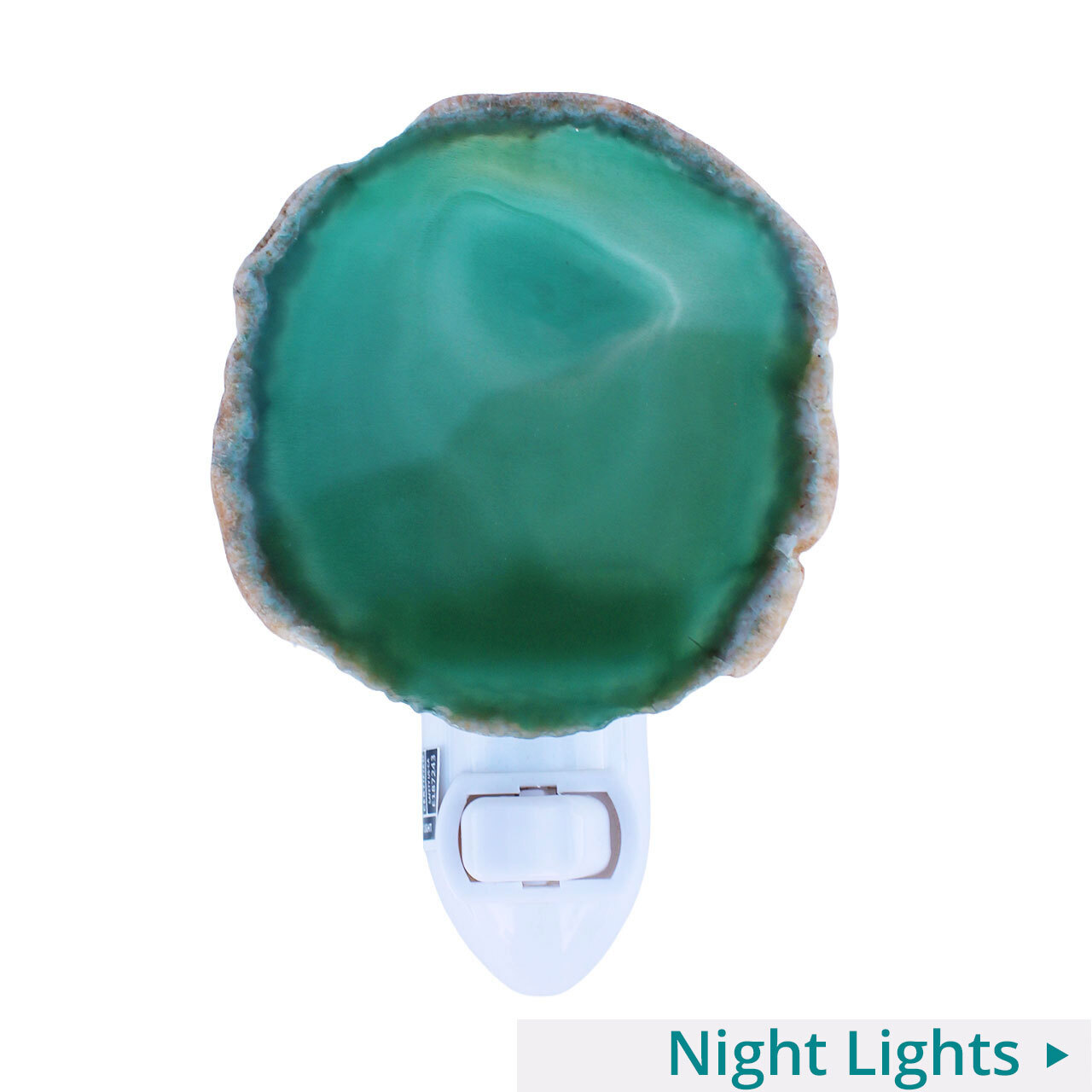 Agate & Seashell Night Lights
