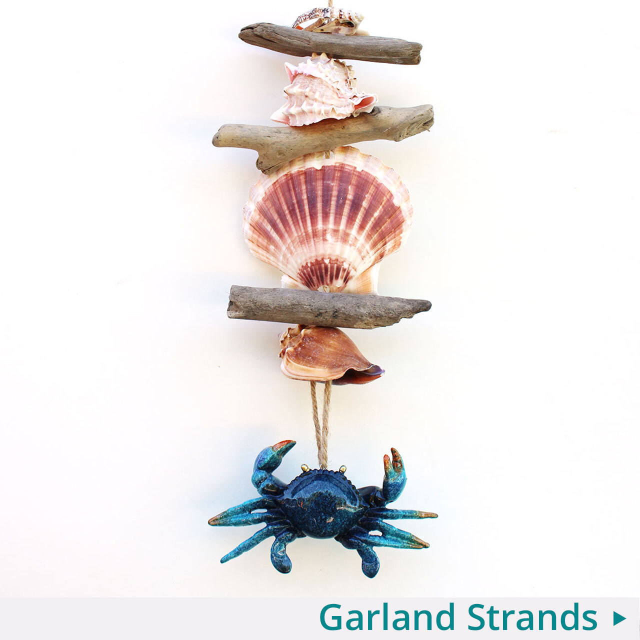 Driftwood & Shell Garland