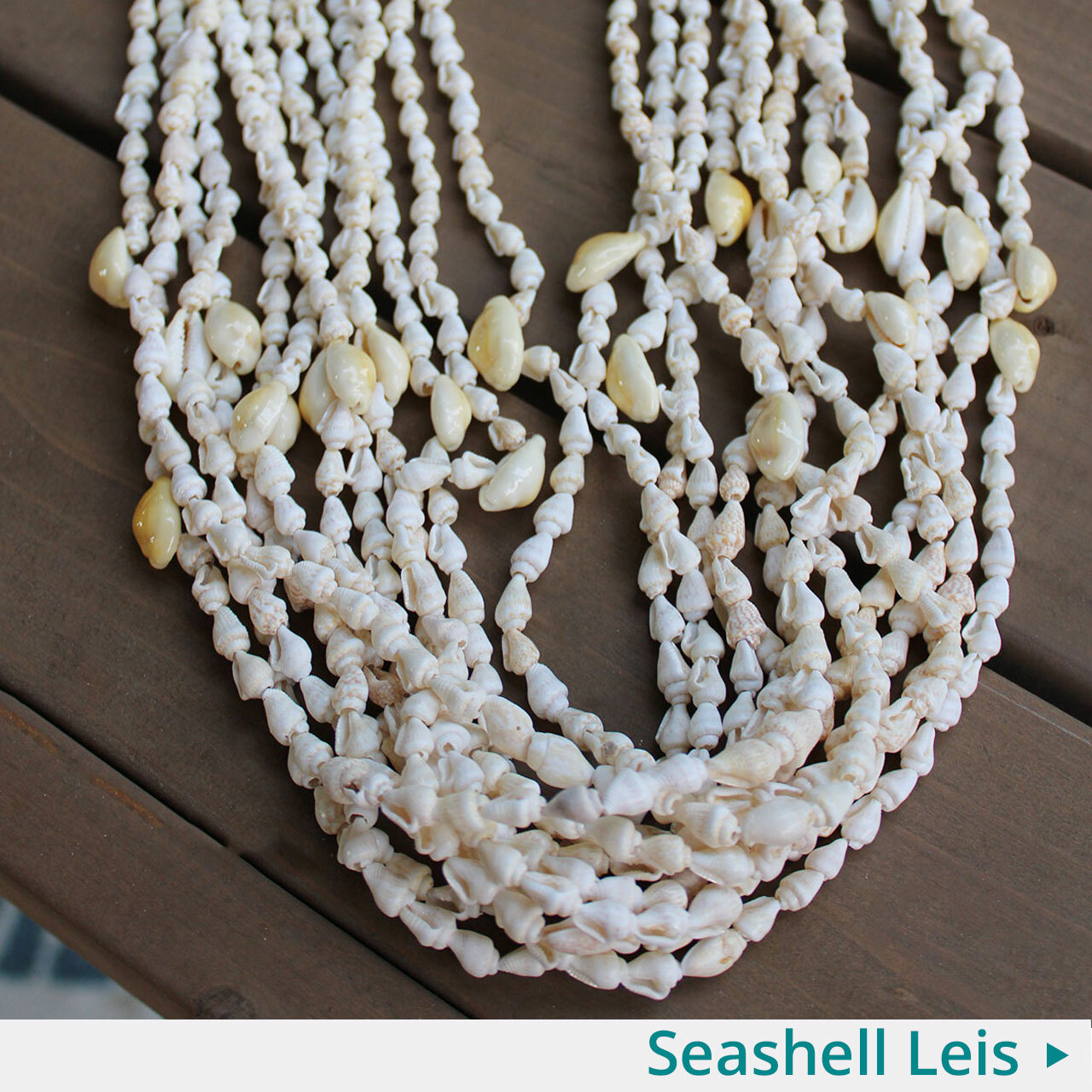 Seashell Lei Necklaces