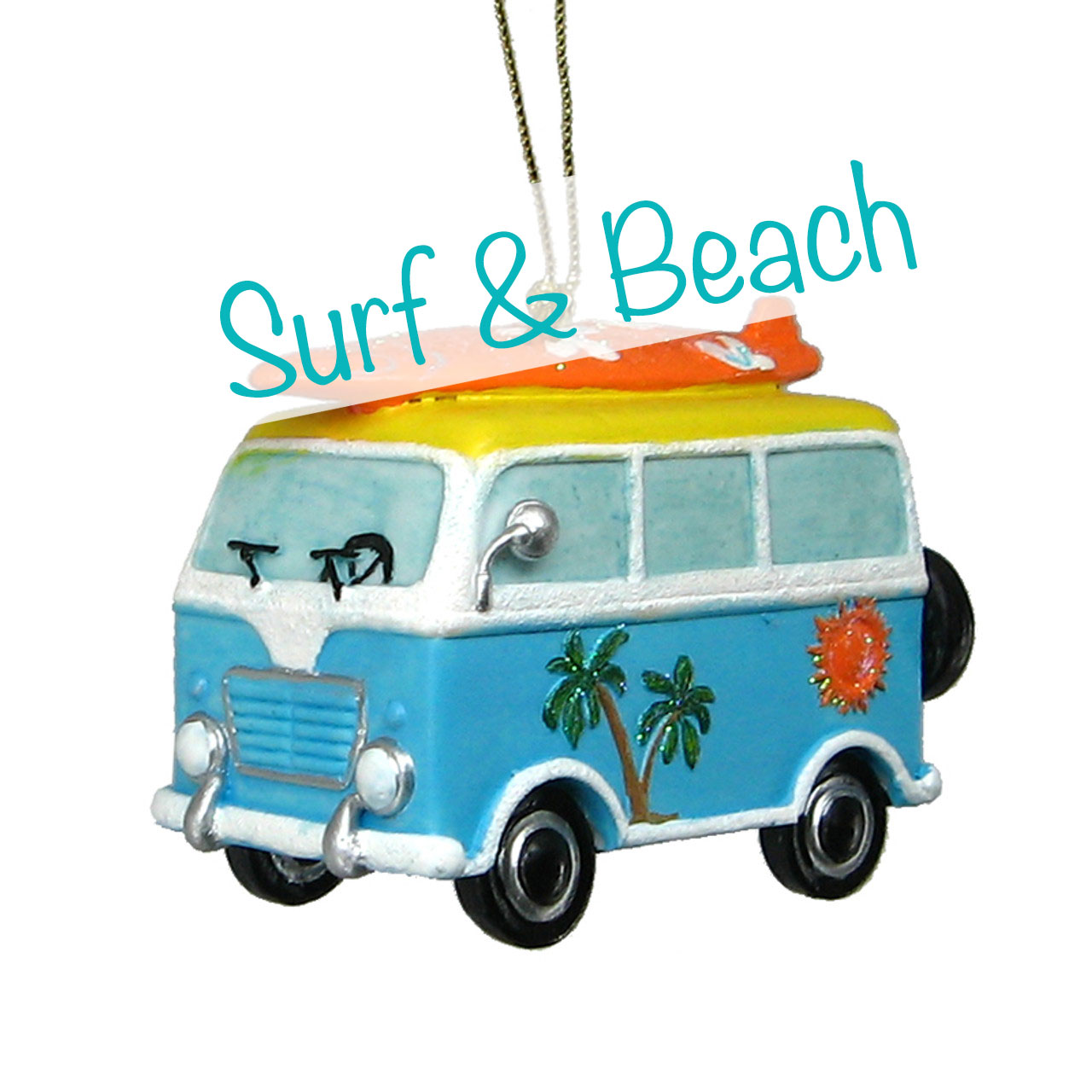 Surf Bus Ornament