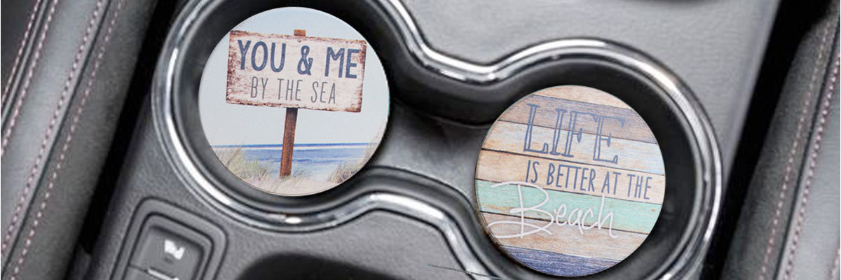 Car Coasters 2pk Click More Options — Coastal Magpie