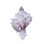 Small Pink Murex Glitter Christmas Ornament - Handmade in Huntington Beach, California, USA