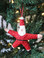 Starfish Santa Claus Ornament