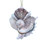 Hand-Crafted Sliced Pink Murex Shell Collage Ornament