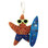 Surfer Starfish Ornament - Blue Shorts