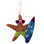 Surfer Starfish Ornament - Lime Green Shorts