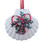Irish Scallop Shell Pinecone Christmas Ornament