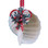 Spotted Tonna Shell Pinecone Christmas Ornament