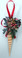 Turritella Shell Pinecone Christmas Ornament