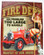 Fire Dept. Metal Sign