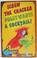 Polly Wants a Cocktail Metal Sign