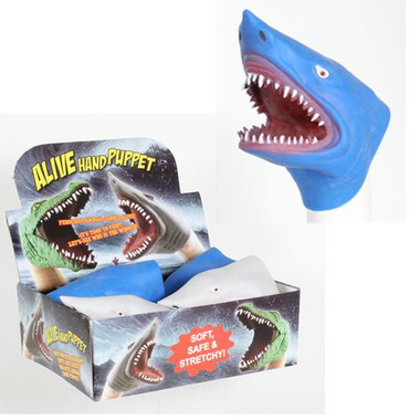 shark puppet hand