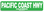 Pacific Coast Highway Aluminum Street Sign