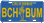 BCH BUM Novelty California License Plate