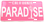 PARADISE Novelty California License Plate