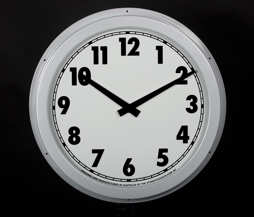 540 mm outdoor clock.