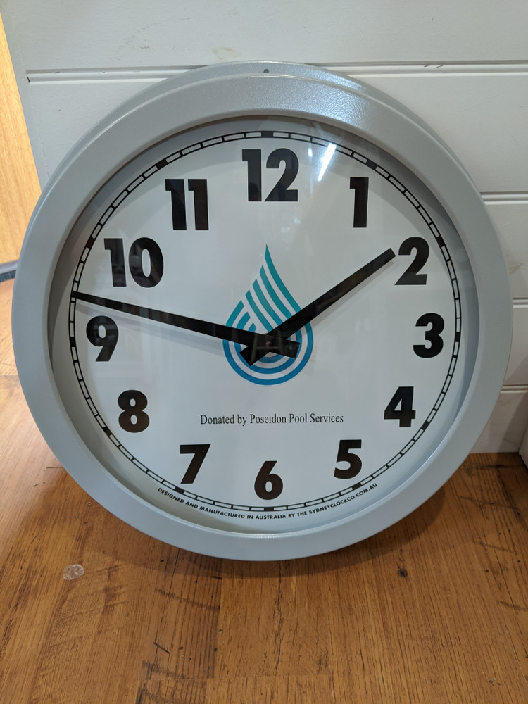 540mm Outdoor Clock with Emblem.