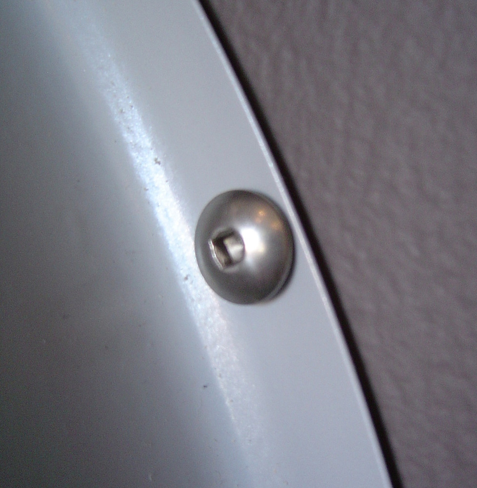 540 mm outdoor clock. - stainless steel security screws.