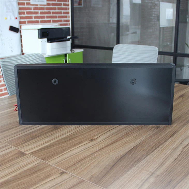 Huge Indoor 4 RED LED Digit  Digital Clock with HUGE 228mm HIGH DIGITS!