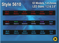 BRG Programmable Time Zone Displays.Style 5610.