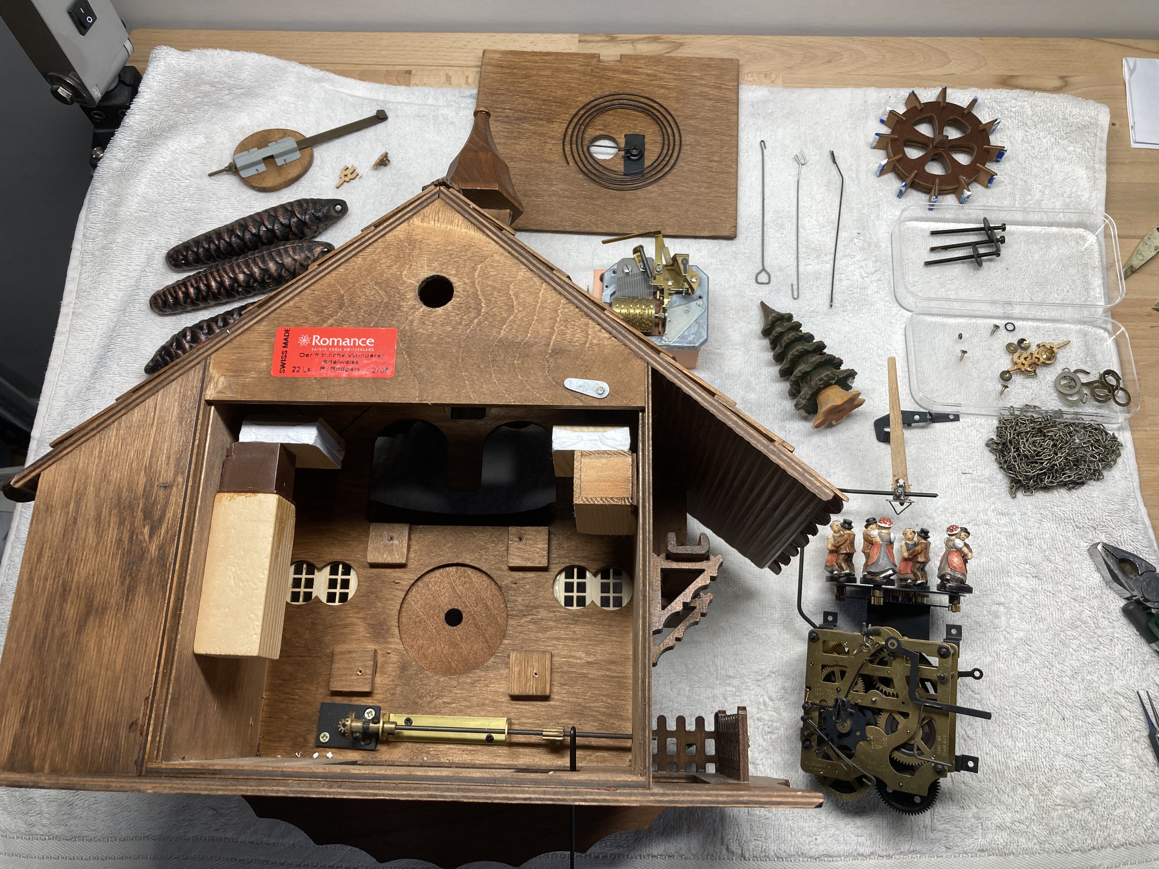 Musical Cuckoo Clock Overhaul