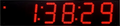 BRG EN680U - MR Huge Outdoor  LED Digital Clock - RED LED.
6 x  8" High Digits (20cm High Digits).
220V/50HZ power for Australia, Ethernet connection to  a time server over the internet. Available in RED or GREEN LED.