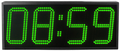 SCC25 Super Bright LED clock and timer.