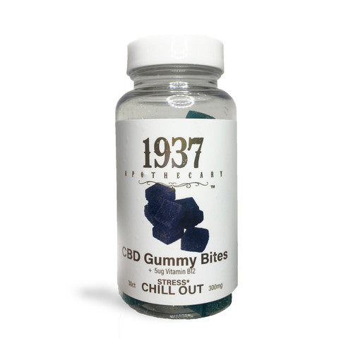 Chill Out Stress CBD Gummy Bites with B12