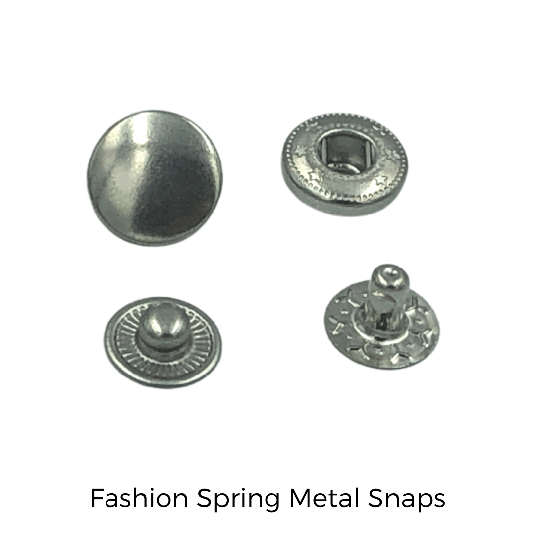 Snap Fastener Kit - Metal Snap Toggler Set For Leather & Clothes