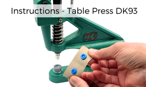 Instructions - Table Press DK93 KAM