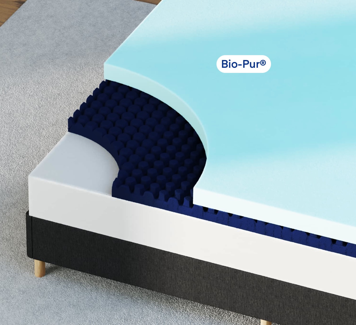 Bio-Pur® Memory Foam | Innovative Design, Smarter Sleep | Amerisleep
