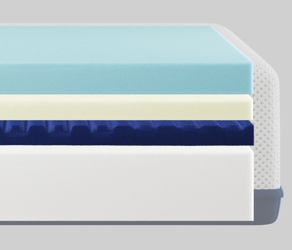 Amerisleep AS5 mattress layers