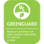 GREENGUARD Gold certification