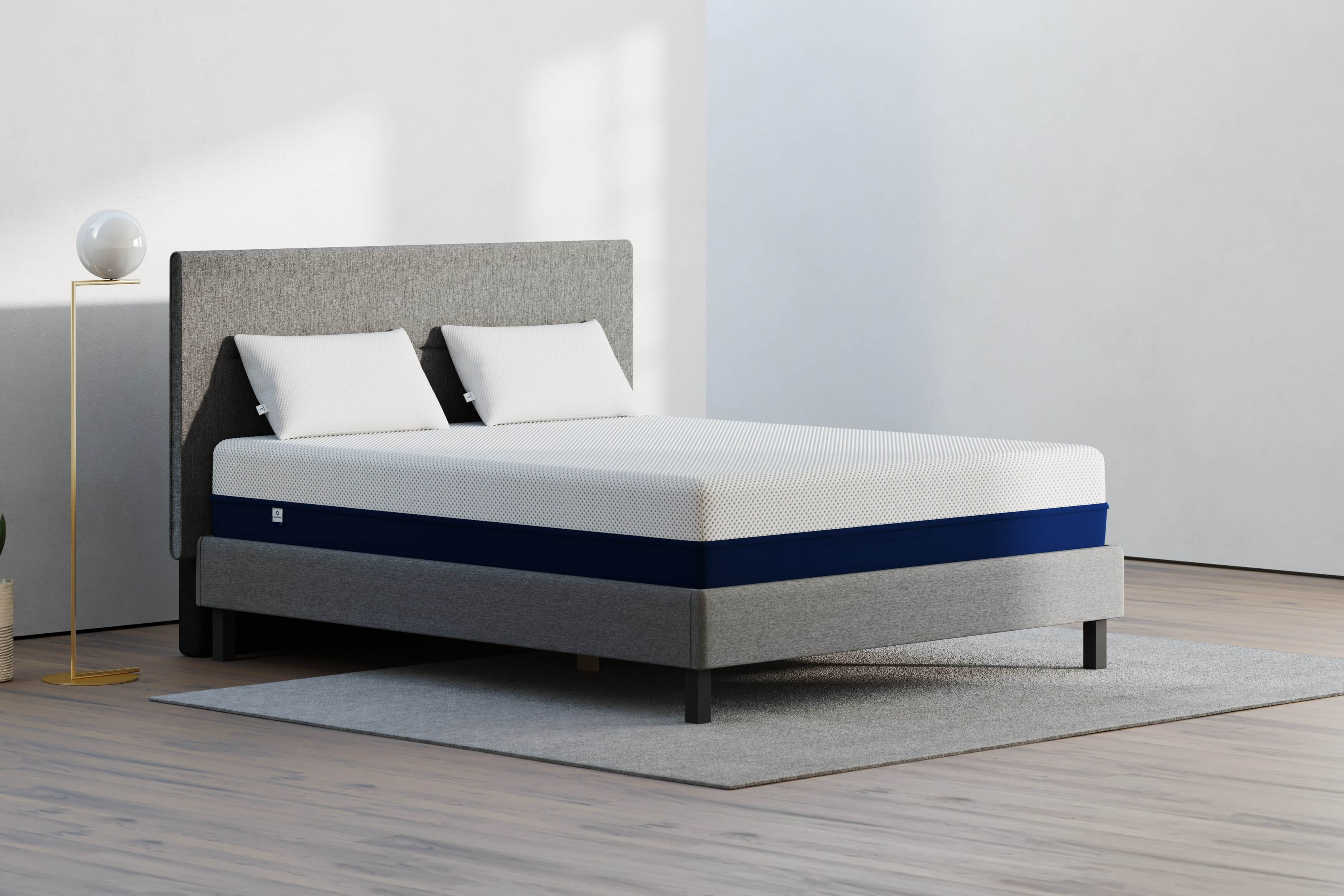 can a mattress sit higher than a footboard