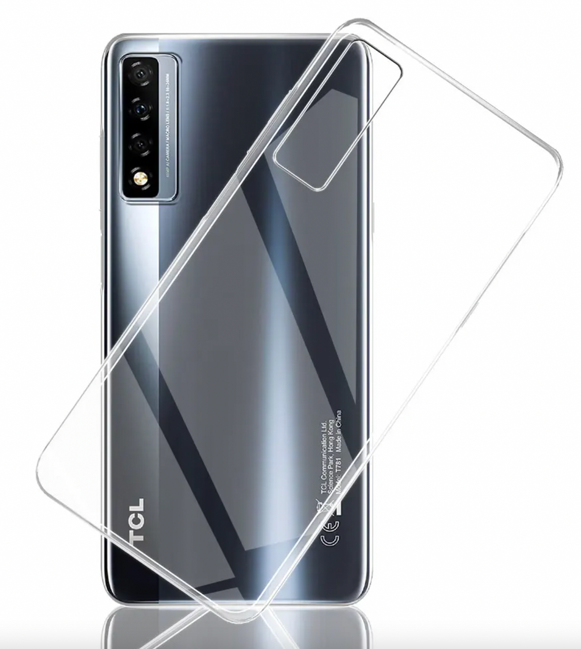 TCL 20 XE Clear Shockproof Case | Encore Cellular TCL 20 XE Clear Shockproof Case | Encore Cellular