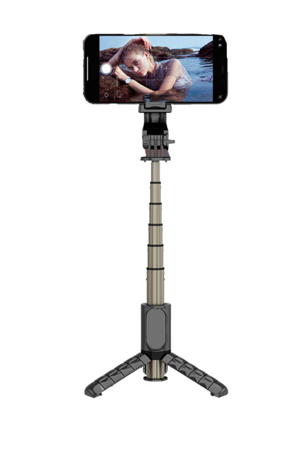 Tripod Stand Selfie bar with light for iPhones & Android Devices