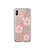 iPhone XR Blossom Crystal Case Pink