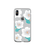 iPhone X/XS- Blossom Crystal Case - White