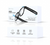 Devia Ultra 1 AI Smart Glasses with HD Camera | Encore Cellular Int'l Inc