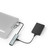 DEVIA 5-in-1 Dual USB-C & USB-A Hub - RJ45 Gigabit Ethernet, 2x USB, Type-C Audio & Power Port 