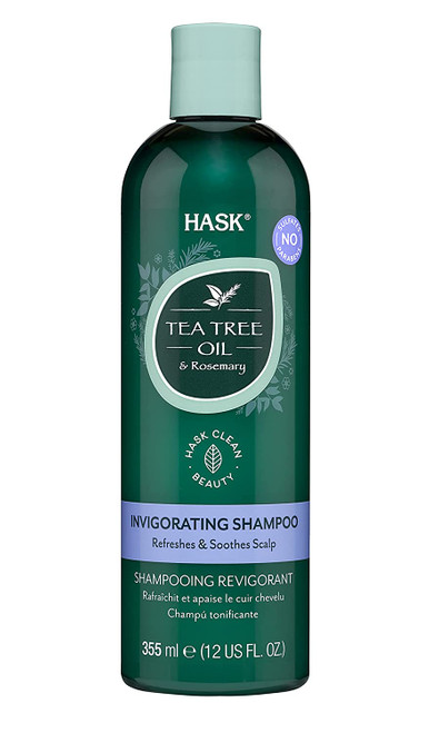 Hask Tea Tree & Rosemary Oil Scalp Care Shampoo - 12 fl oz