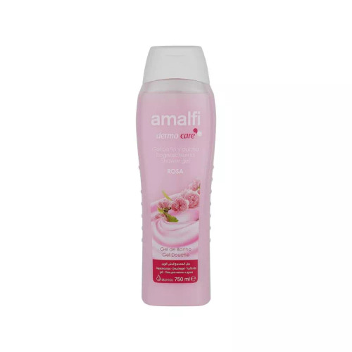 Amalfi Bath & Shower Gel Gentle Rose with Fragrance of French Gentle Roses 750ml