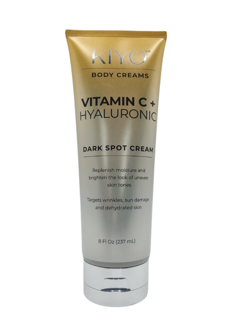 KIYO Vitamin C & Hyaluronic Dark Spot Body Cream 8 oz