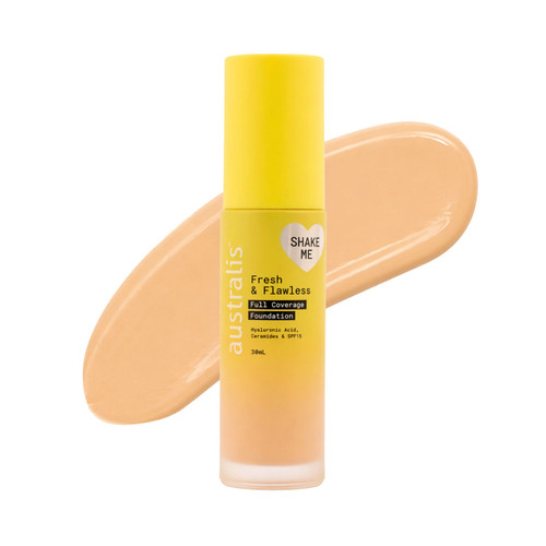 Fresh & Flawless Full Coverage Foundation Cashmere - Labeled Tester