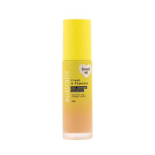 Fresh & Flawless Full Coverage Foundation Latte - Labeled Tester