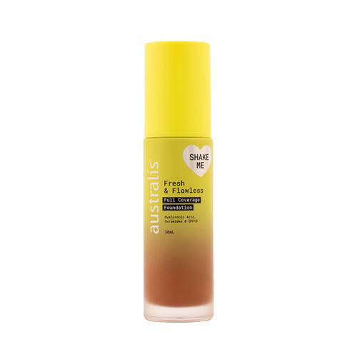 Fresh & Flawless Full Coverage Foundation Cocoa - Labeled Tester