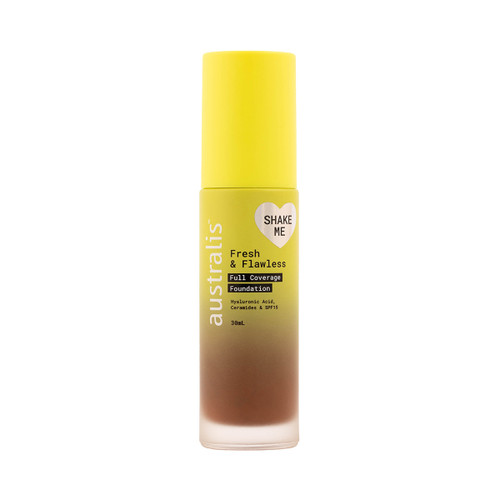 Fresh & Flawless Full Coverage Foundation Espresso  - Labeled Tester