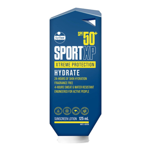 Le Tan SPF50+ SportXP Xtreme Protection Hydrating Sunscreen 125ml