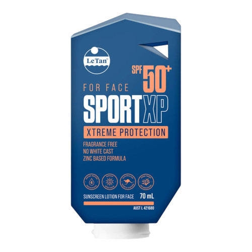 Le Tan SPF50+ For Face SportXP Xtreme Protection 70ml